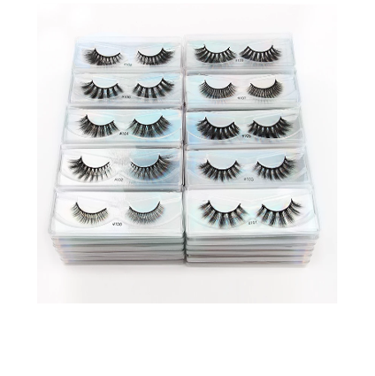 False eyelashes fluffy and slender 3d eyelash extension