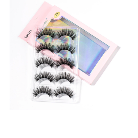 Artificial mink bushy cross false eyelashes